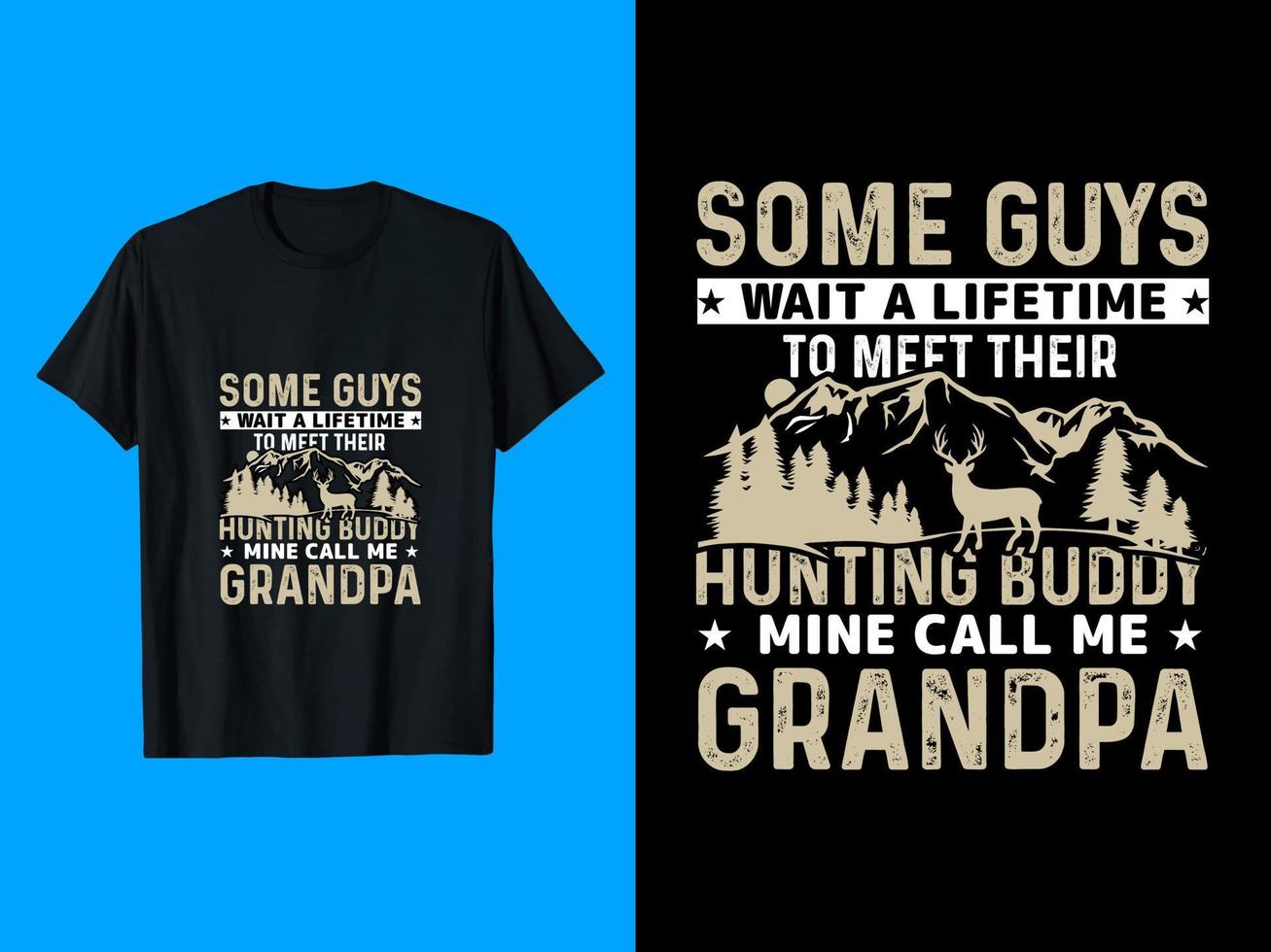 Grandpa, Typography, vector T-shirt Design