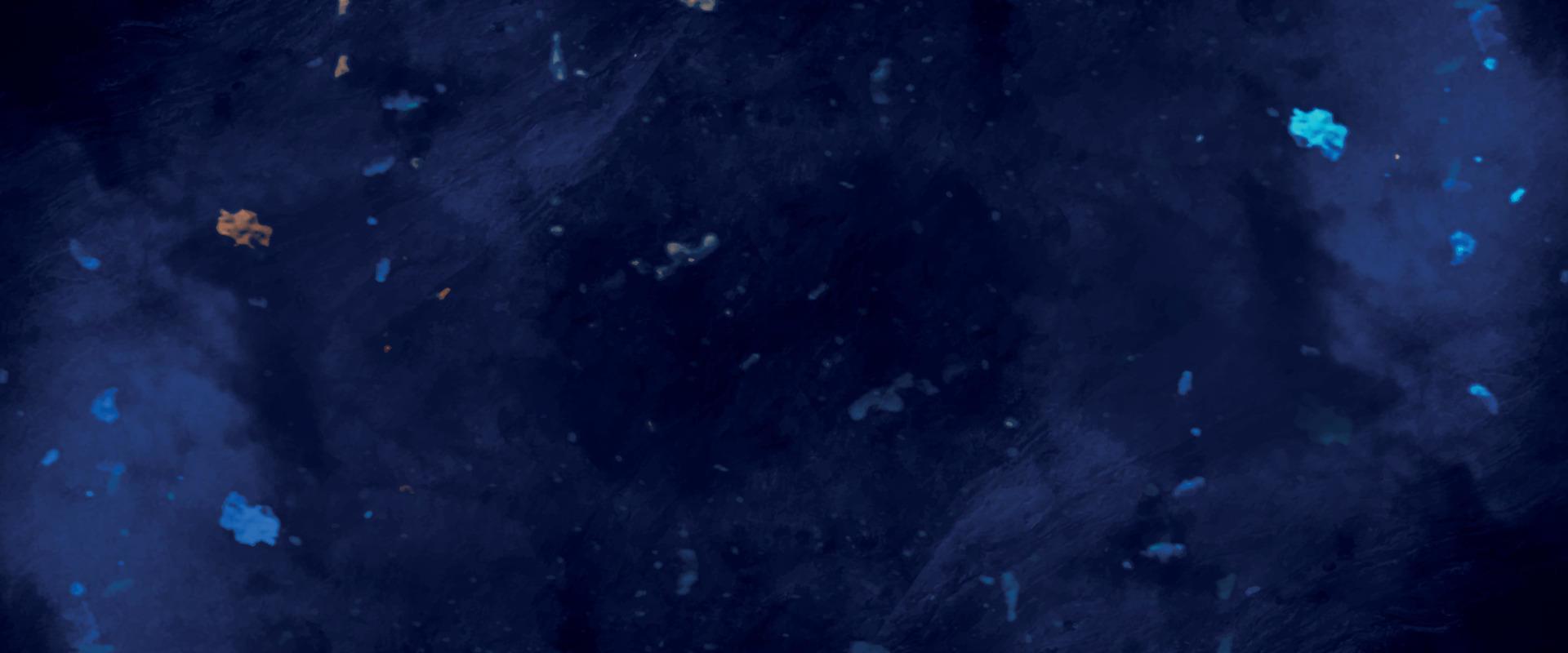 Artistic hand painted multi layered dark blue background. Navy blue watercolor. Winter blue sky with stars background. Bokeh light. Abstract grunge background. Blur sparkles background. Water bubbles. vector