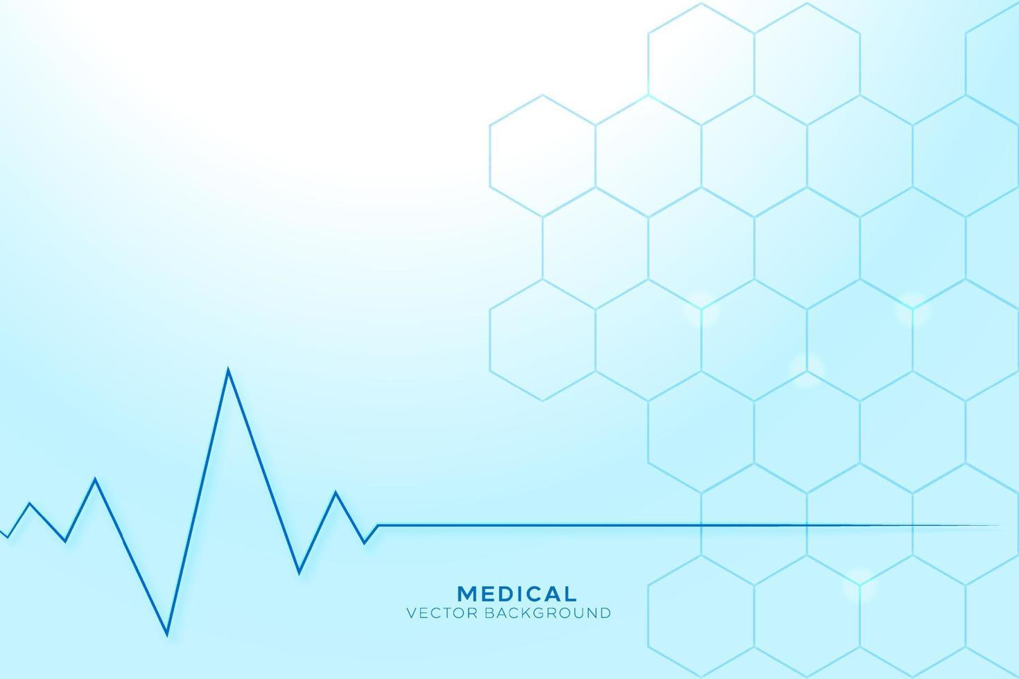 Abstract design of medical background vector. Modern background template vector