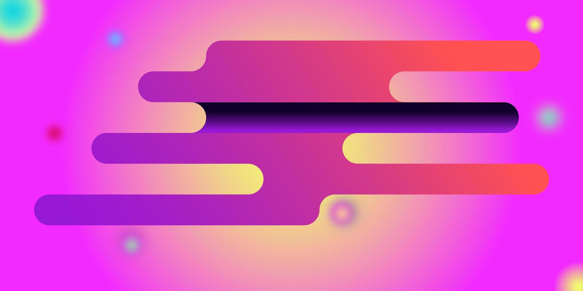 colorful geometric rounded shapes. dynamic shapes composition. background with squares. shapes with trendy gradients composition. photo