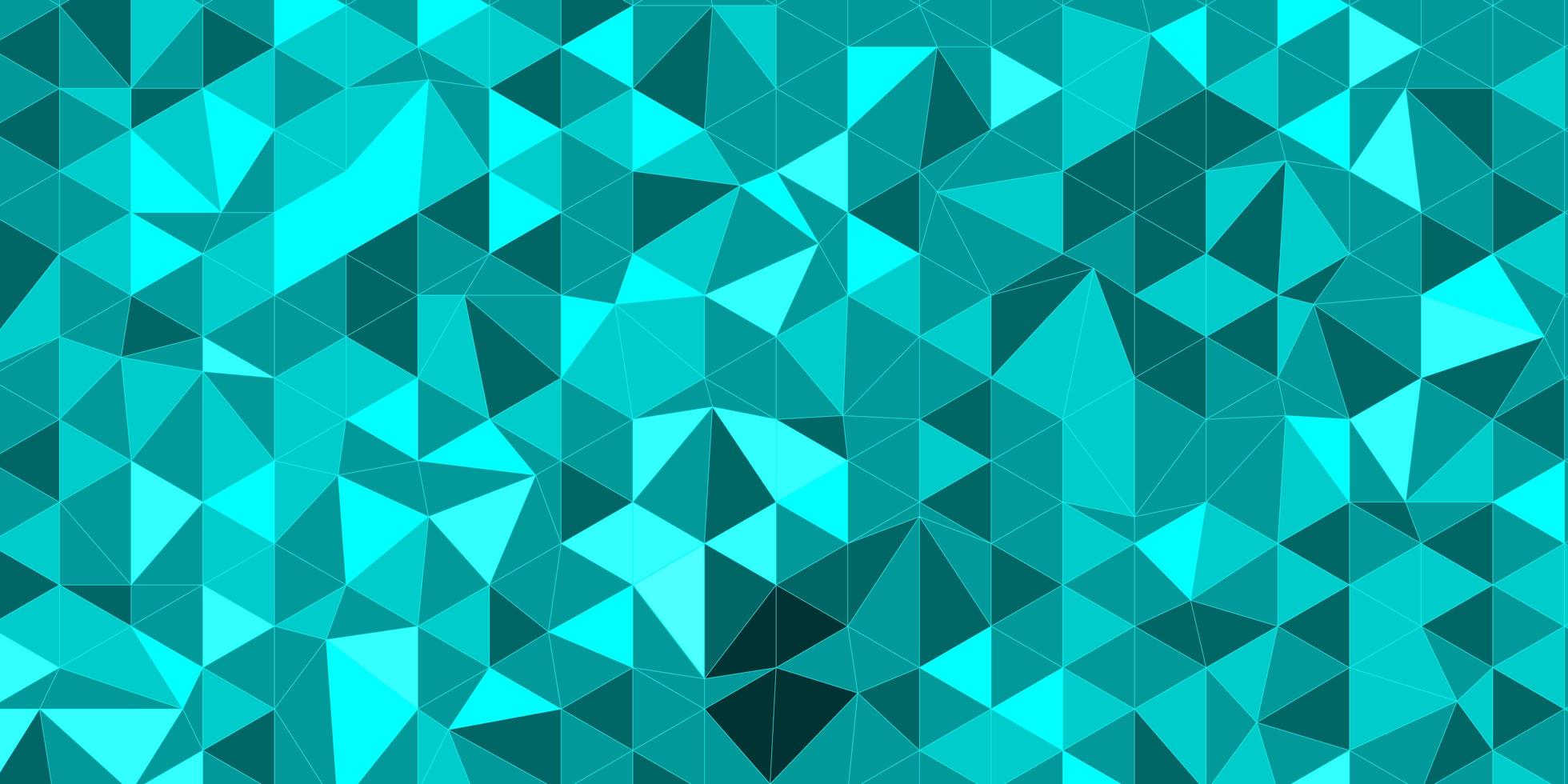 Bright blue abstract polygonal texture. Abstract geometric background, triangle pattern. Elegant bright polygonal illustration with gradient. Textured pattern for background. Geometric background photo