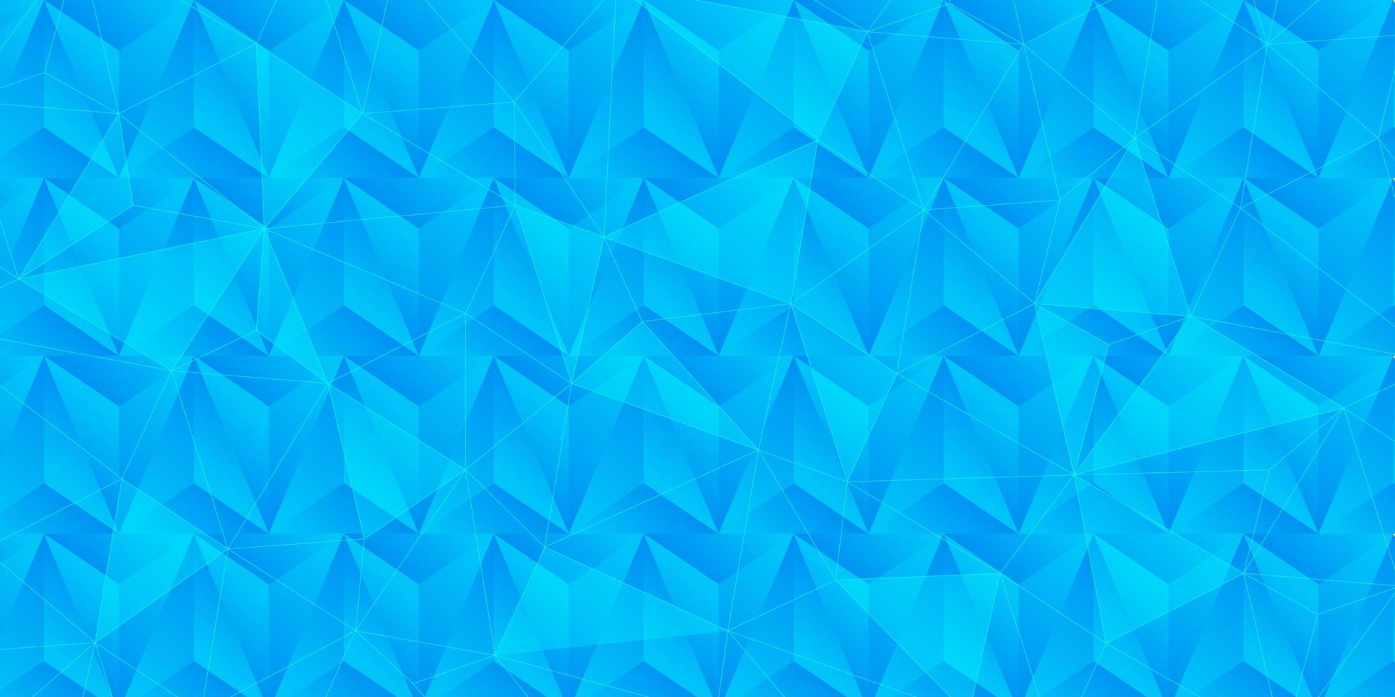 Bright blue abstract polygonal texture. Abstract geometric background, triangle pattern. Elegant bright polygonal illustration with gradient. Textured pattern for background. Geometric background photo