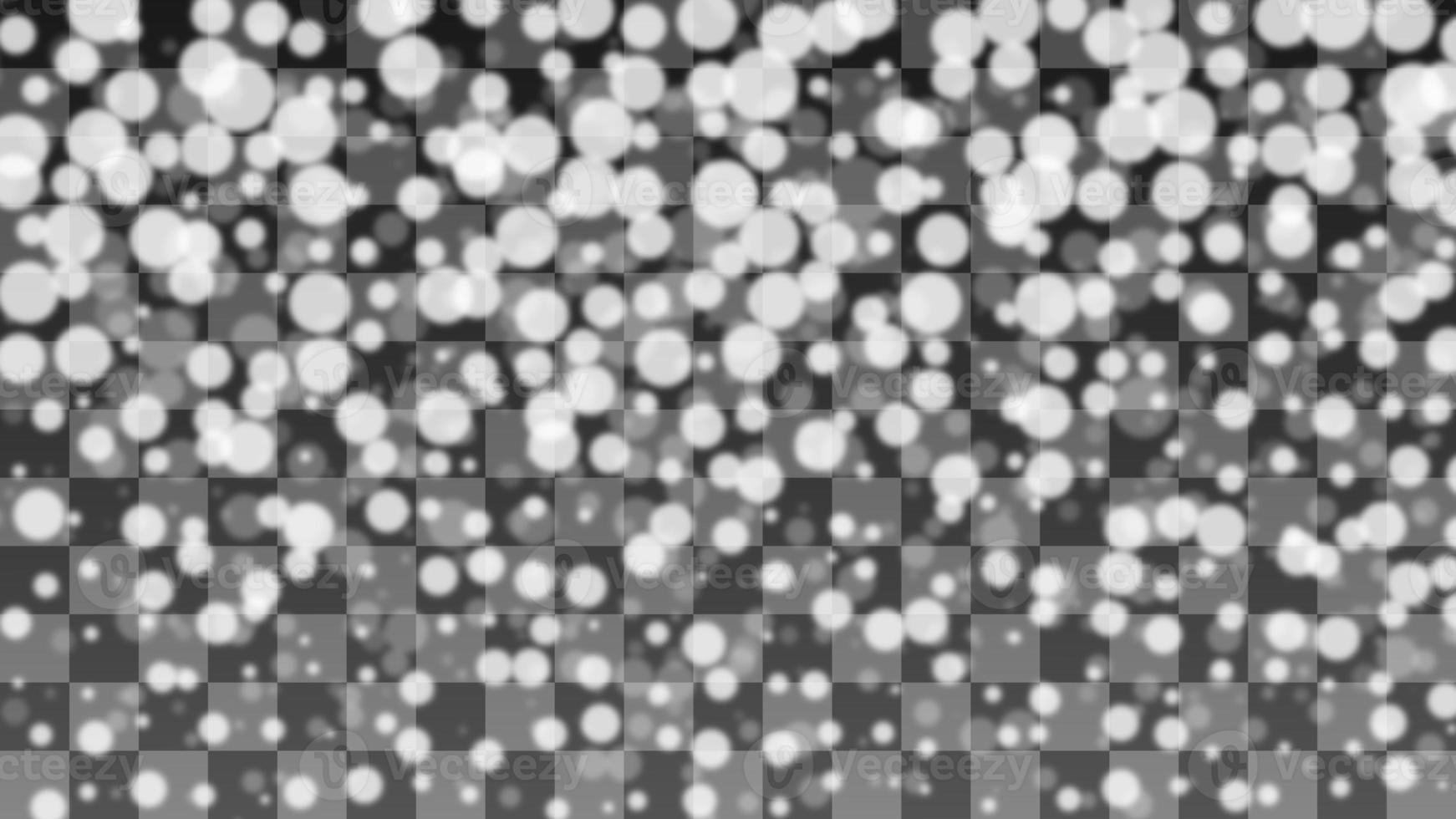 Beautiful winter transparent background. Snow on an isolated transparent background. Snowflakes in different shapes and forms. Real falling snow at night close-up overlay. photo