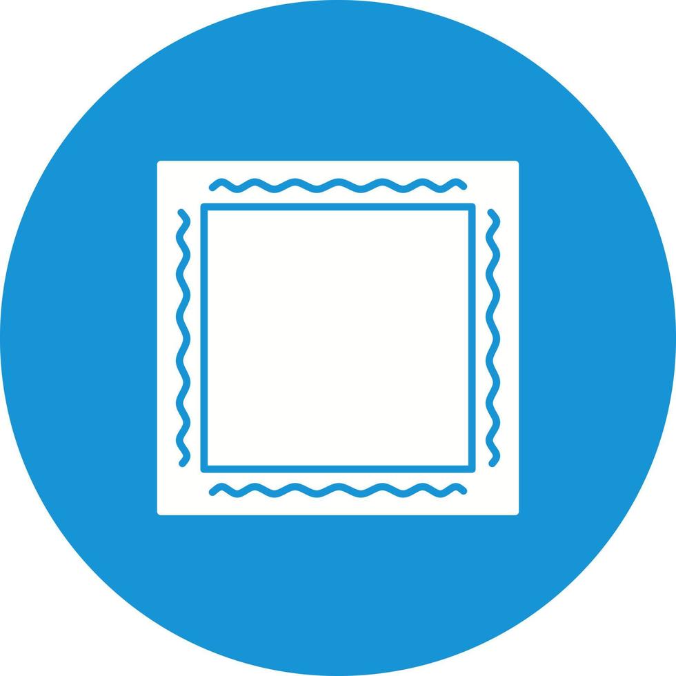 Unique Frame Vector Icon