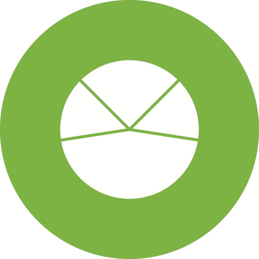 Pie Chart Analysis Vector Icon