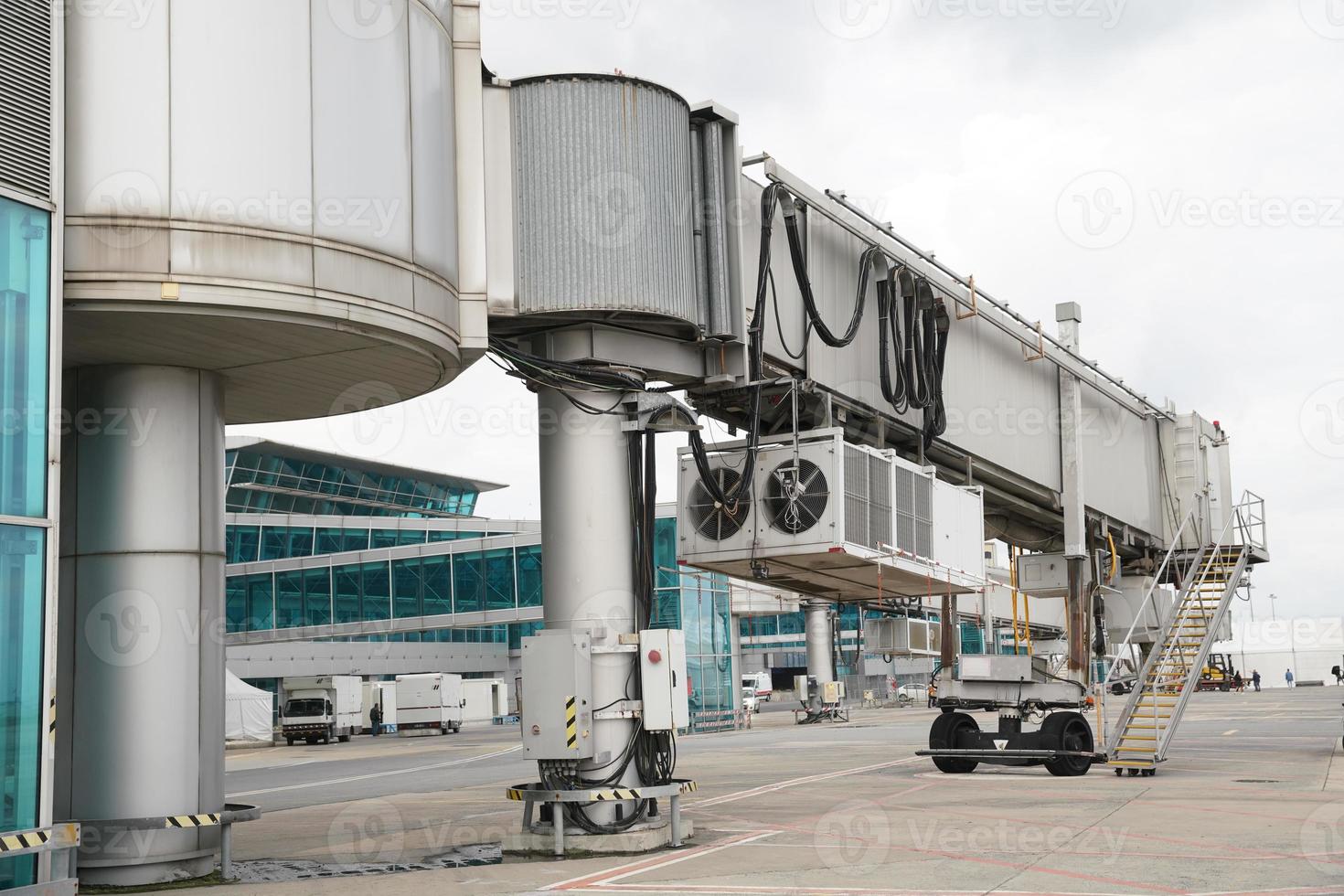 A Gate in Ataturk Airport in Istanbul, Turkiye photo