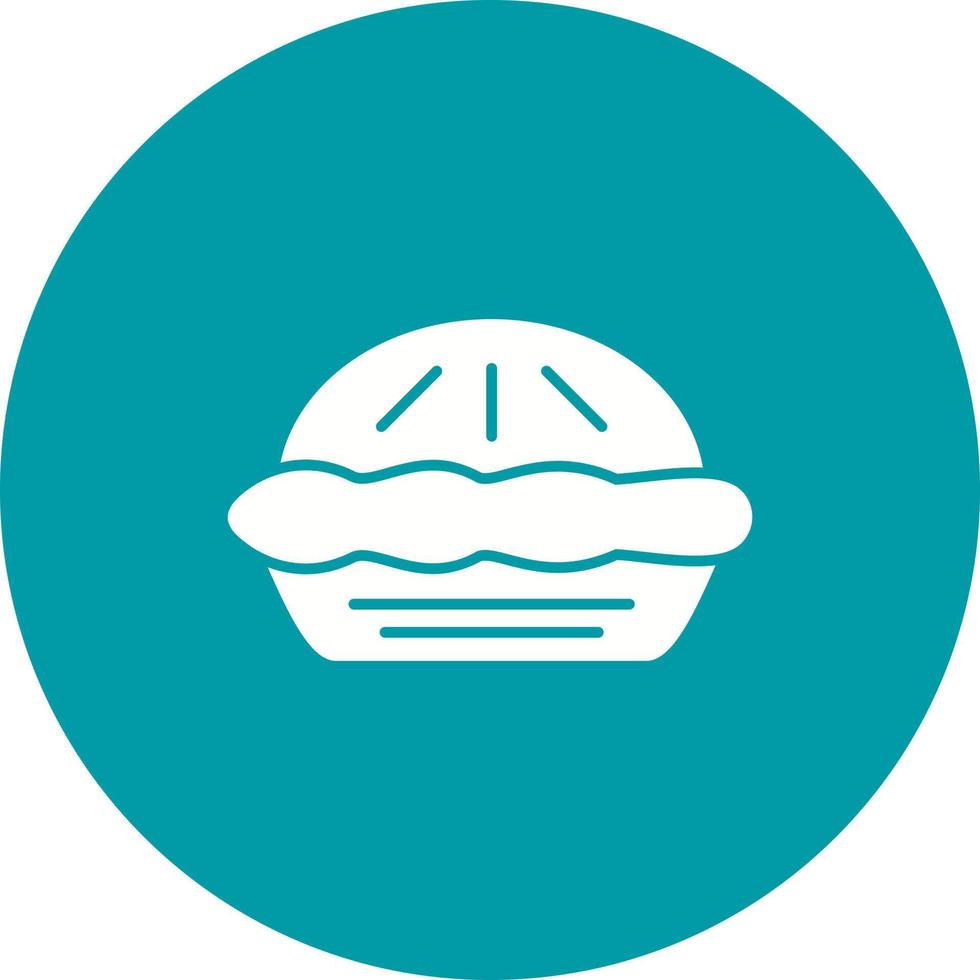 Pie Vector Icon