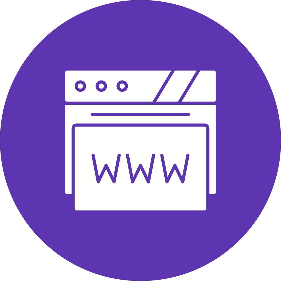 Web Browser Vector Icon