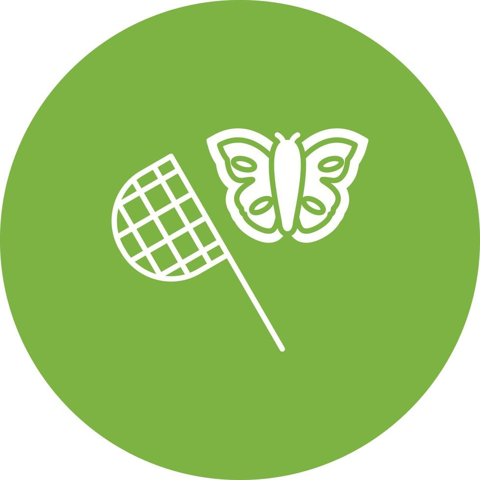 Butterfly Catcher Vector Icon