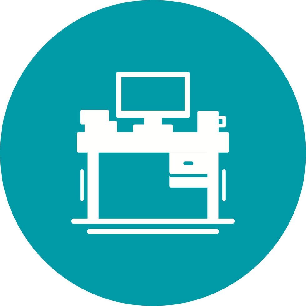 Desk Vector Icon