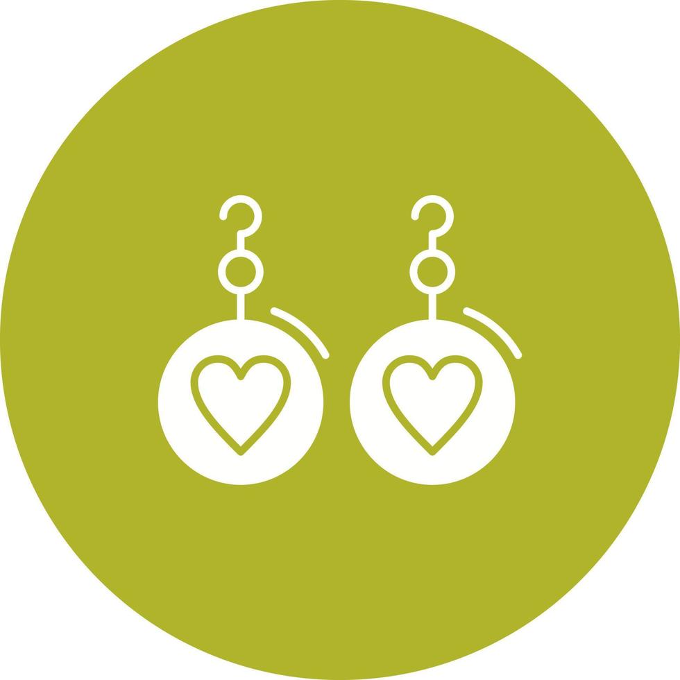 Earrings Vector Icon