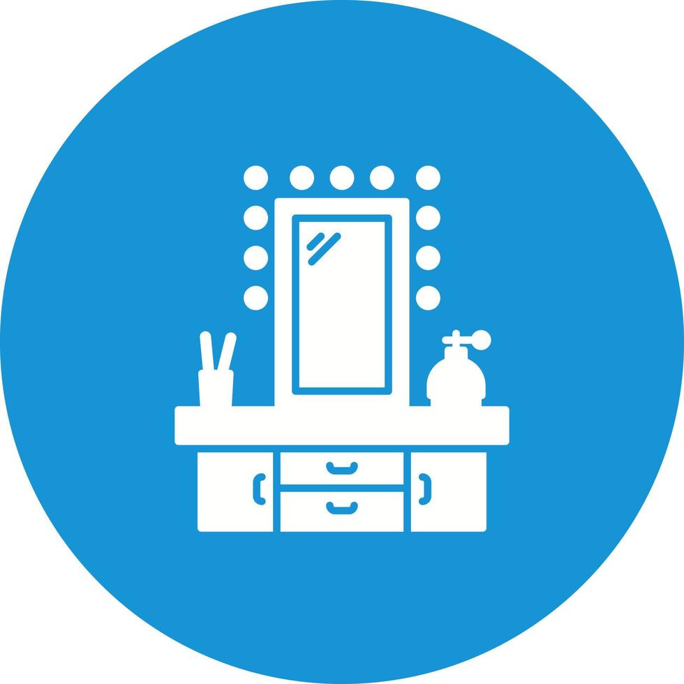 Dressing Table Vector Icon
