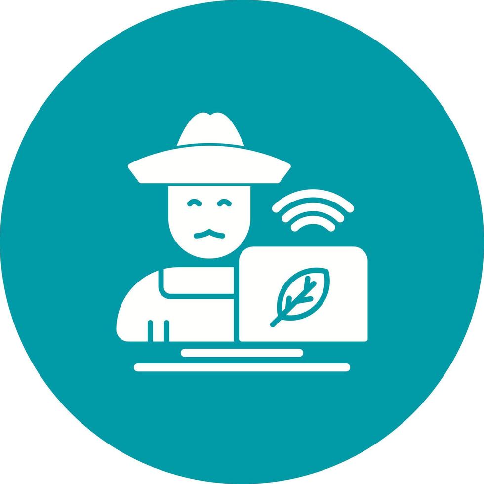 Farmer Vector Icon