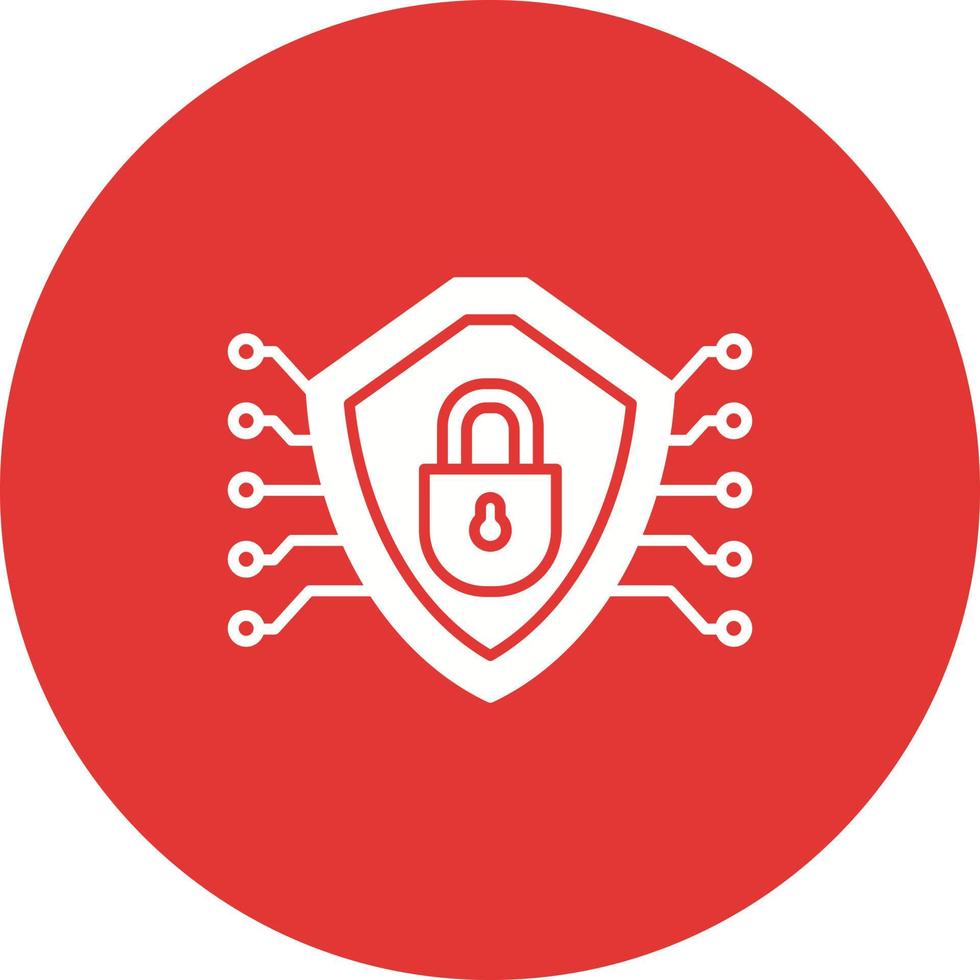 Cyber Security Vector Icon