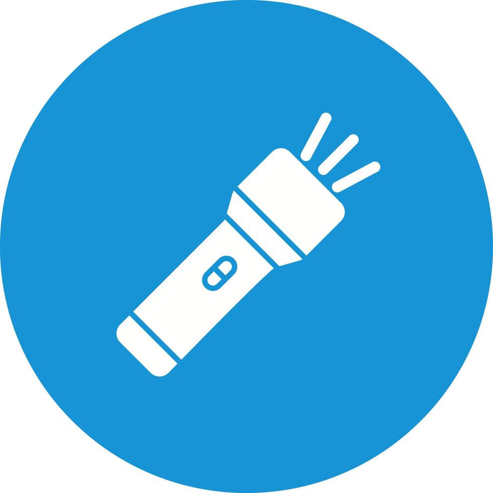Flashlight Vector Icon