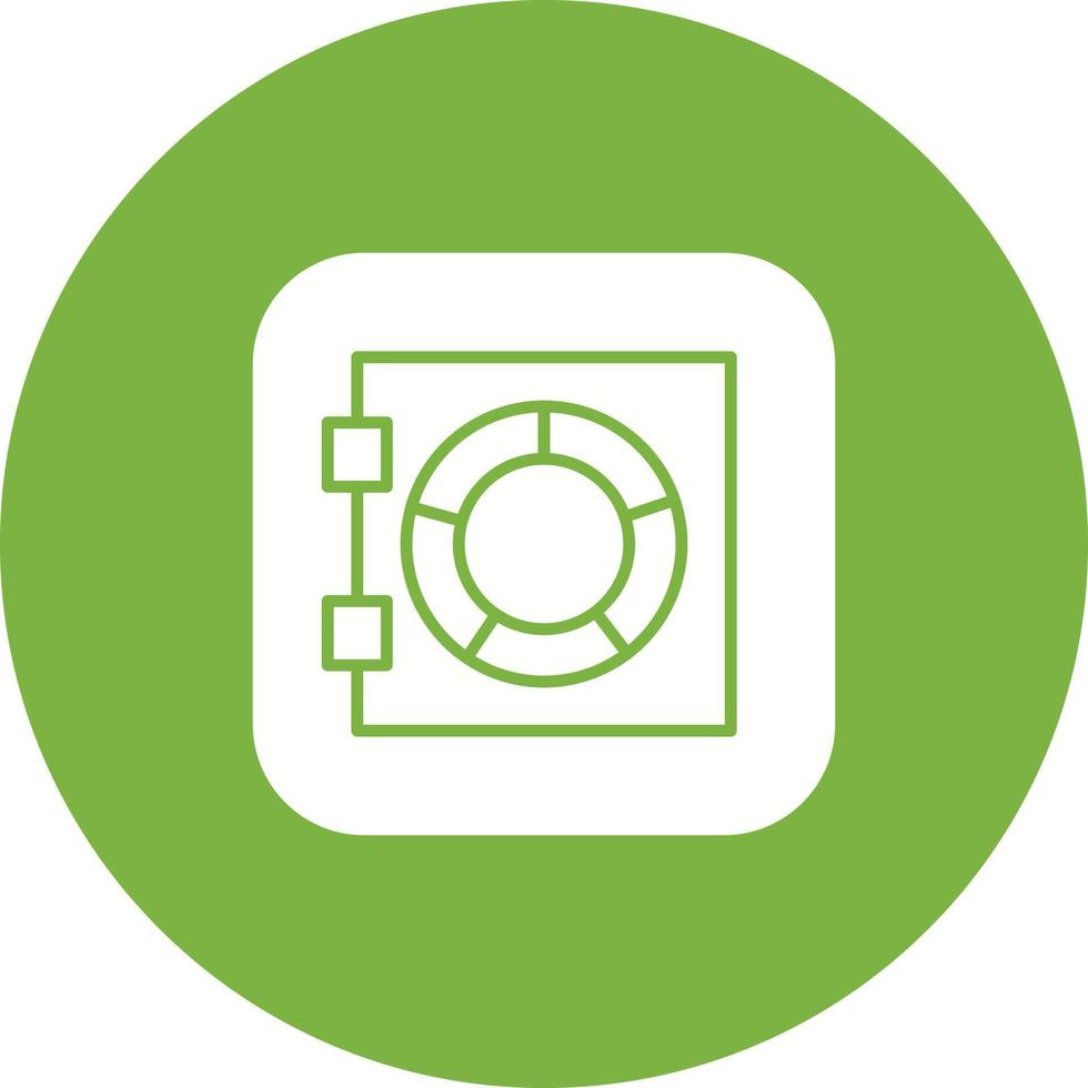Safe Box Vector Icon