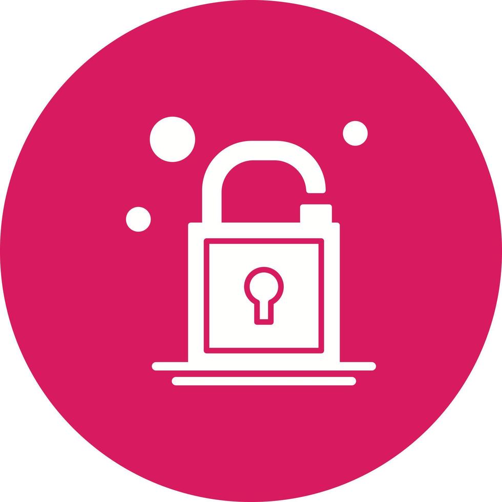Open Lock Vector Icon