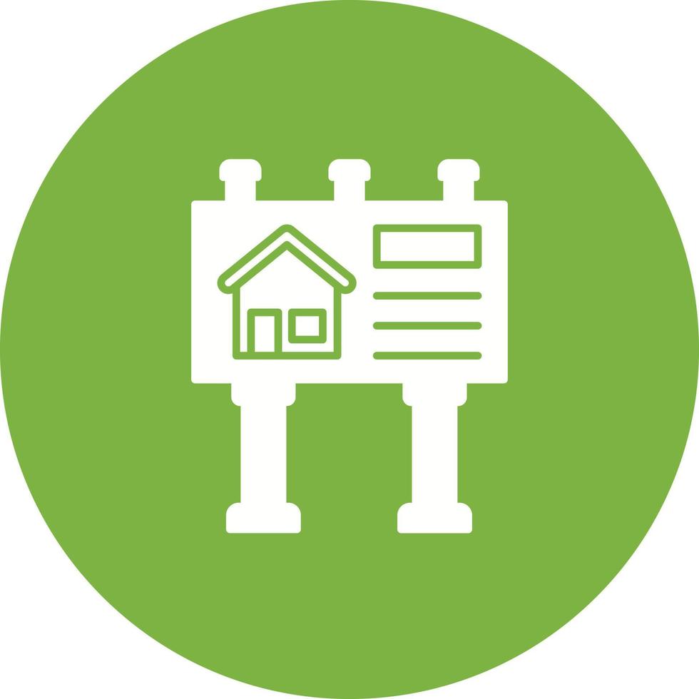 Billboard Vector Icon