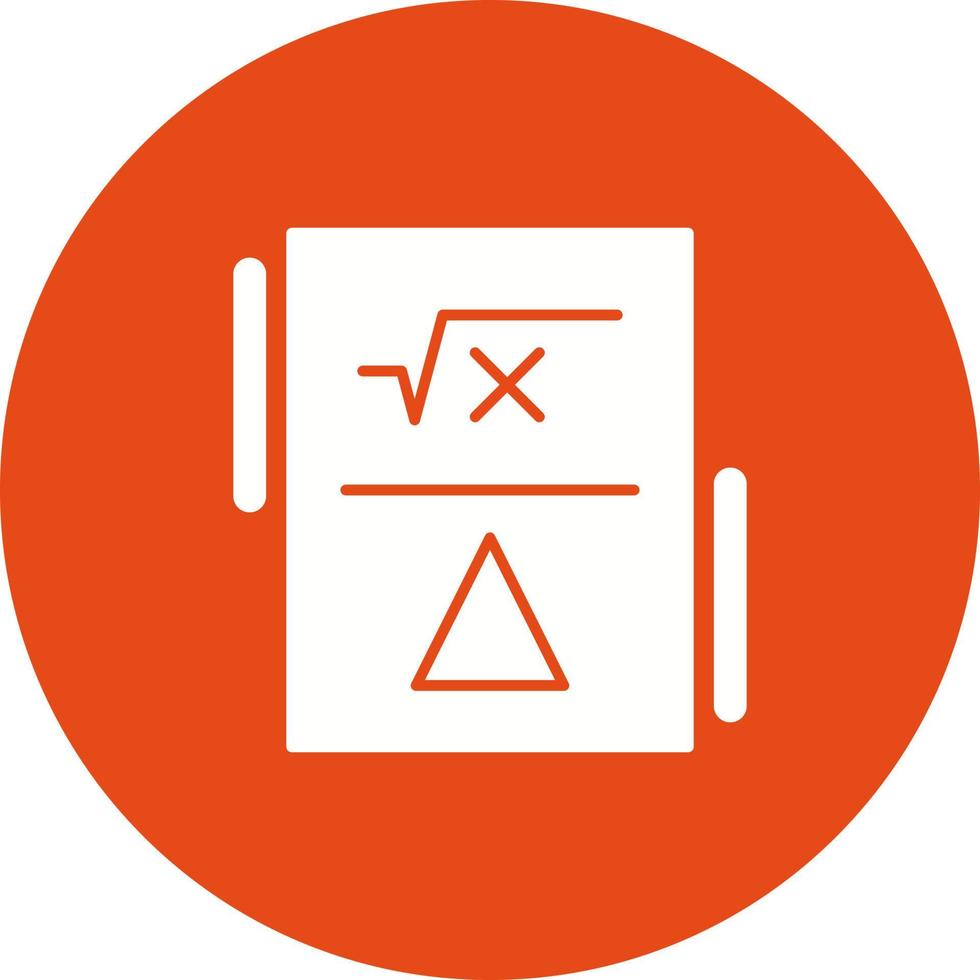 Formula Vector Icon
