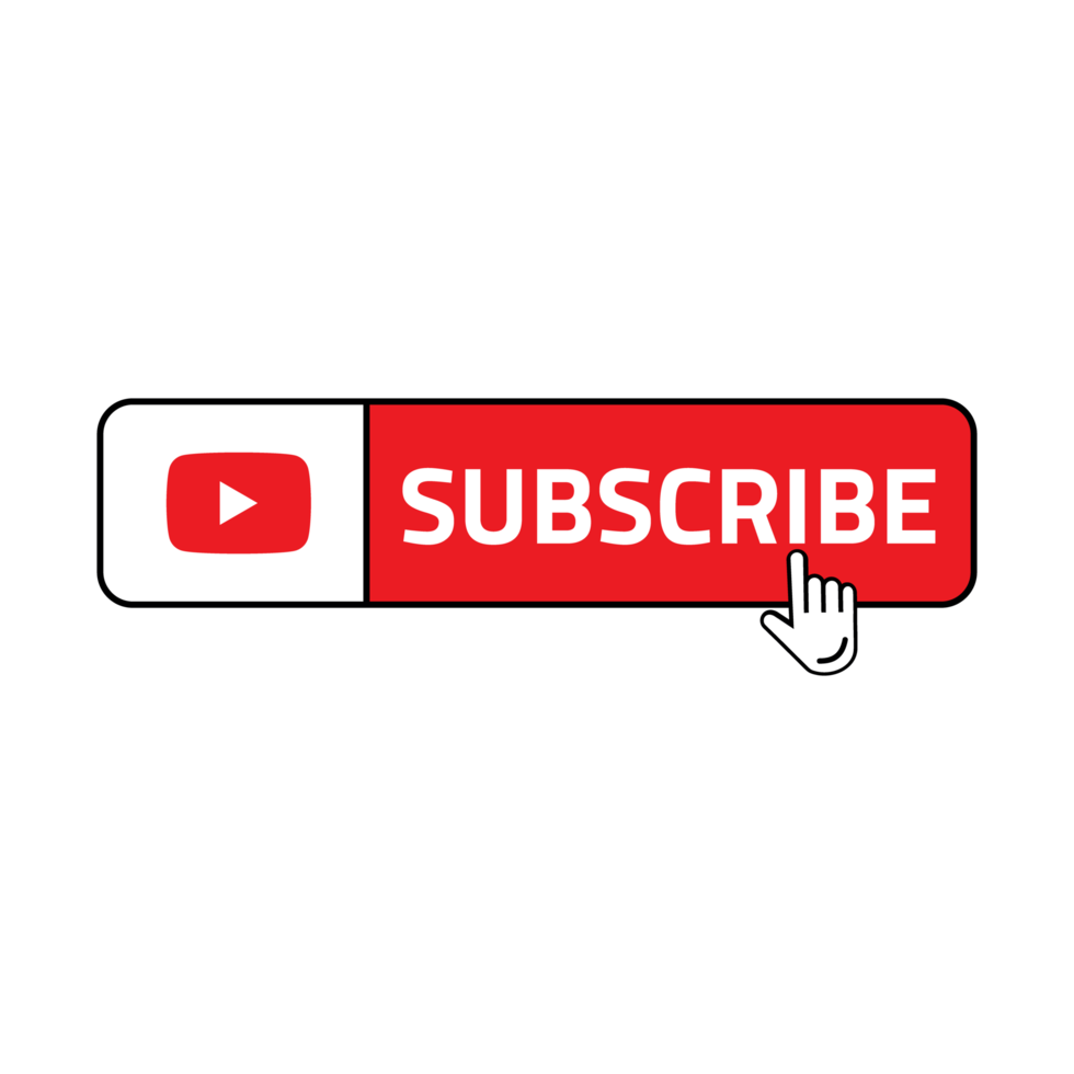 youtube subscribe transparent