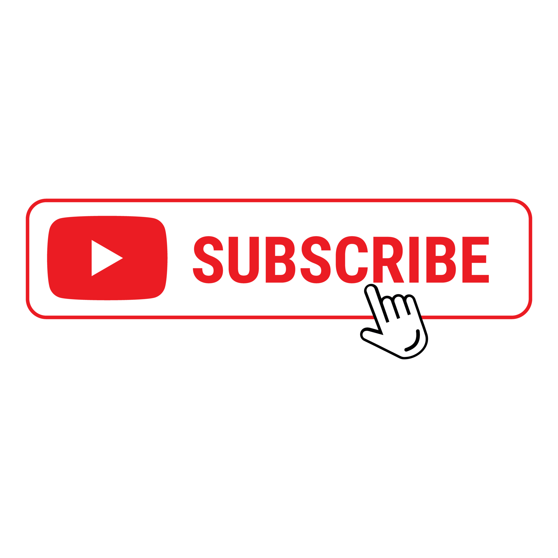 Youtube Subscribe Button Png Free Download 19950917 Png