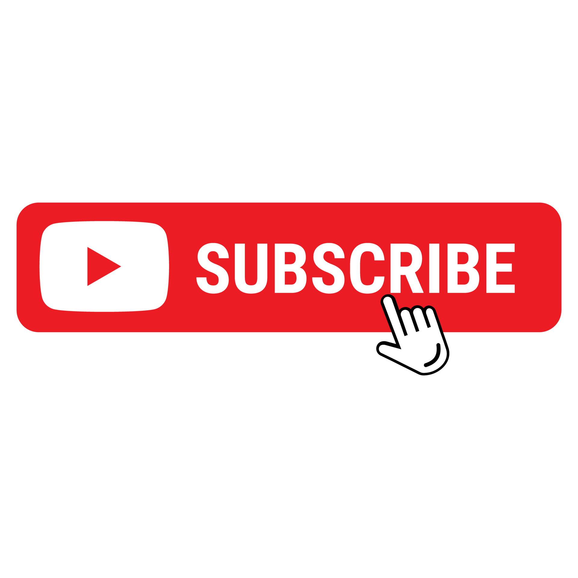 Youtube Subscribe Button Png Free Download 19950918 Png