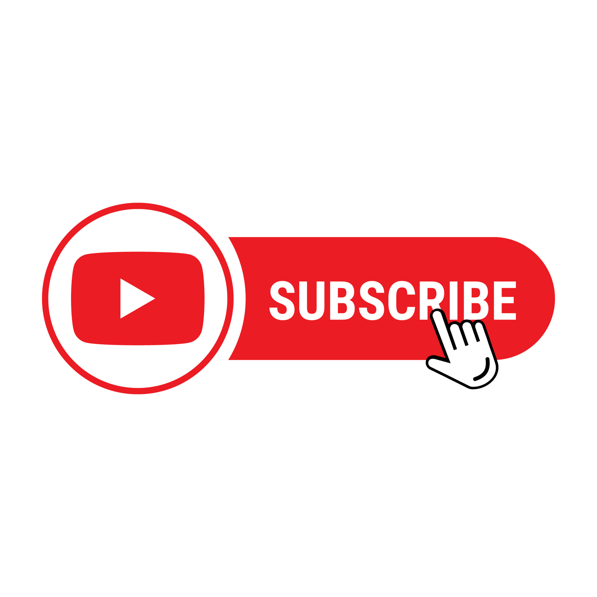 Youtube Subscribe Button Png Free Download 19950920 Png