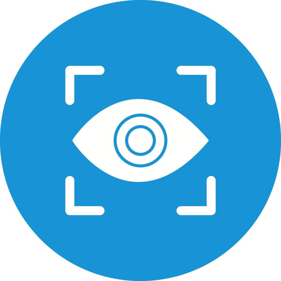 Eye Scan Vector Icon