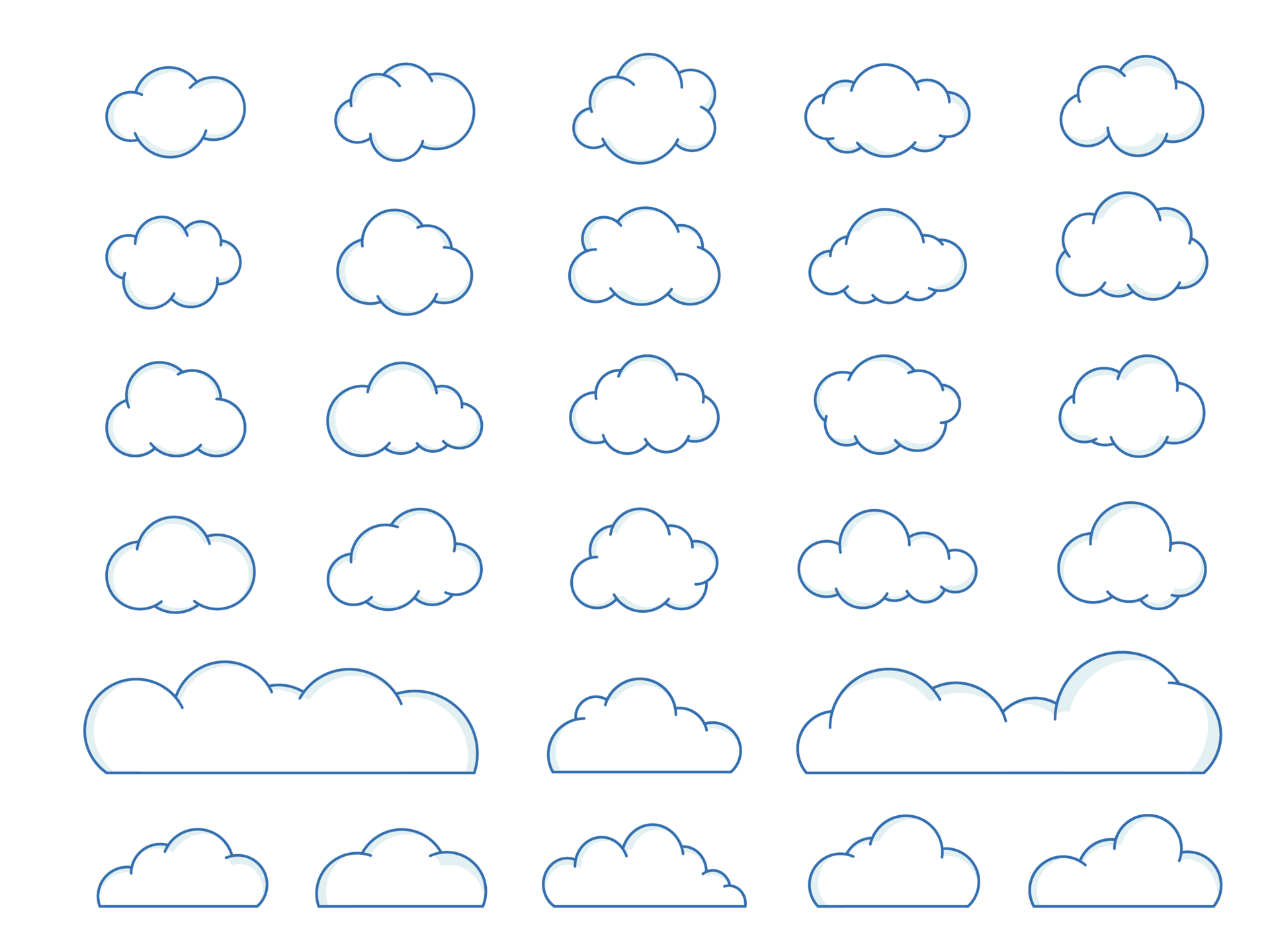 cartoon-clouds-freeform-and-many-shape-clouds-are-perfect-for-your