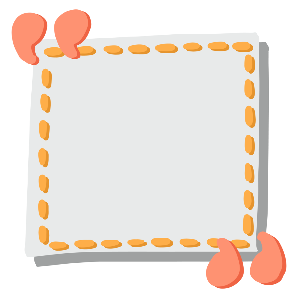Text box flat design png