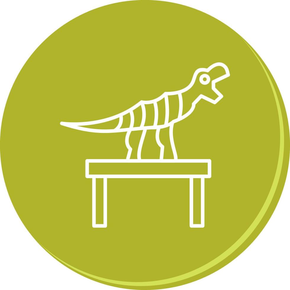 Bones Exhibit Vector Icon