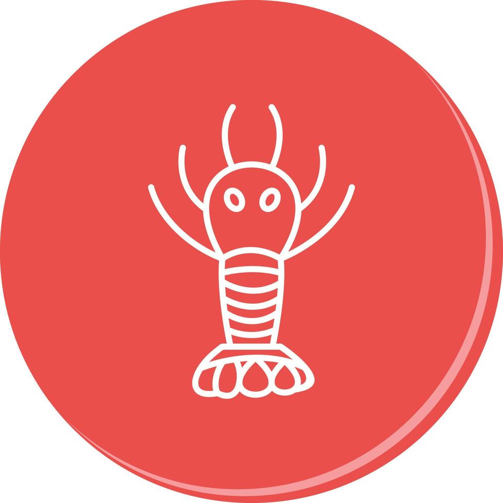 Lobster Vector Icon