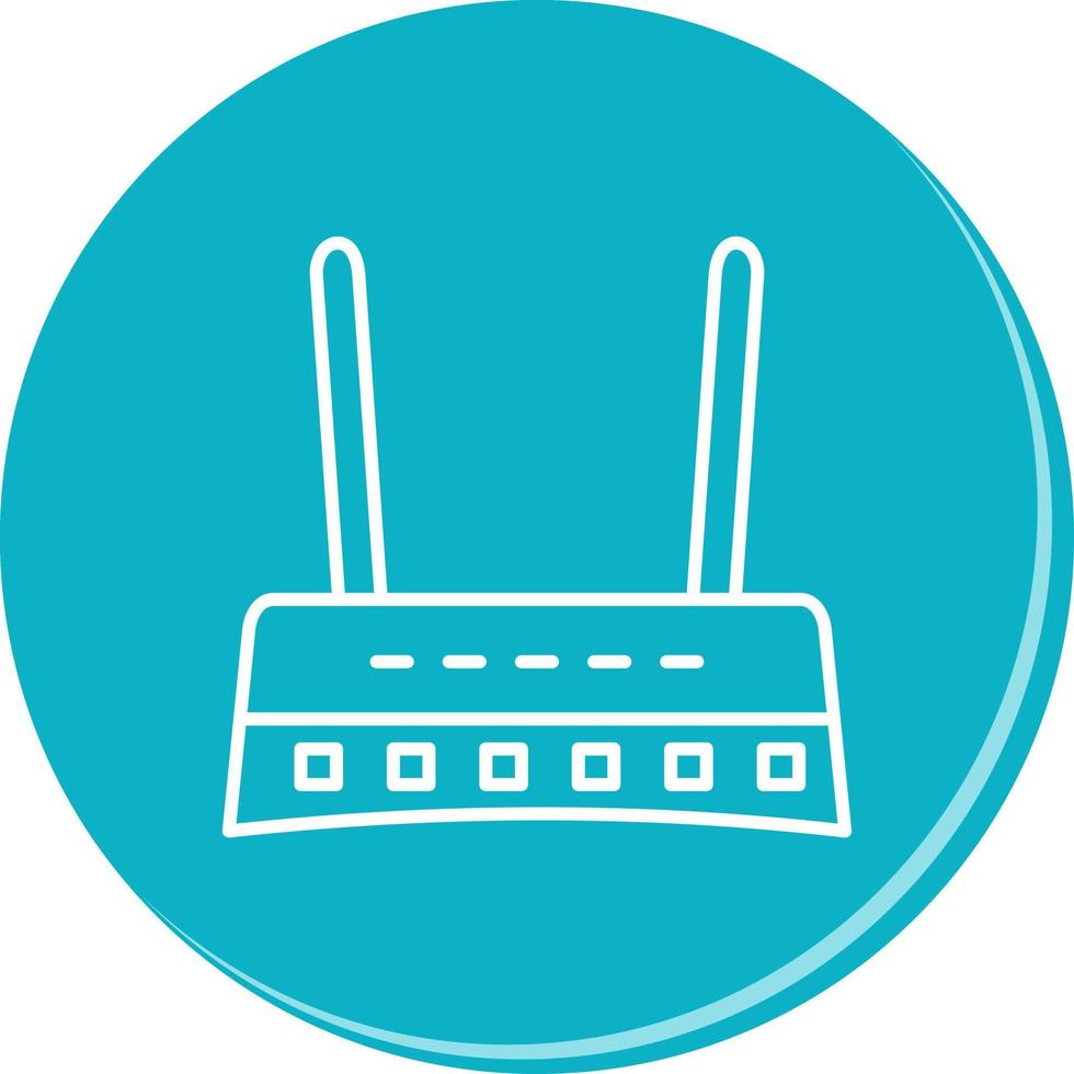Router Vector Icon