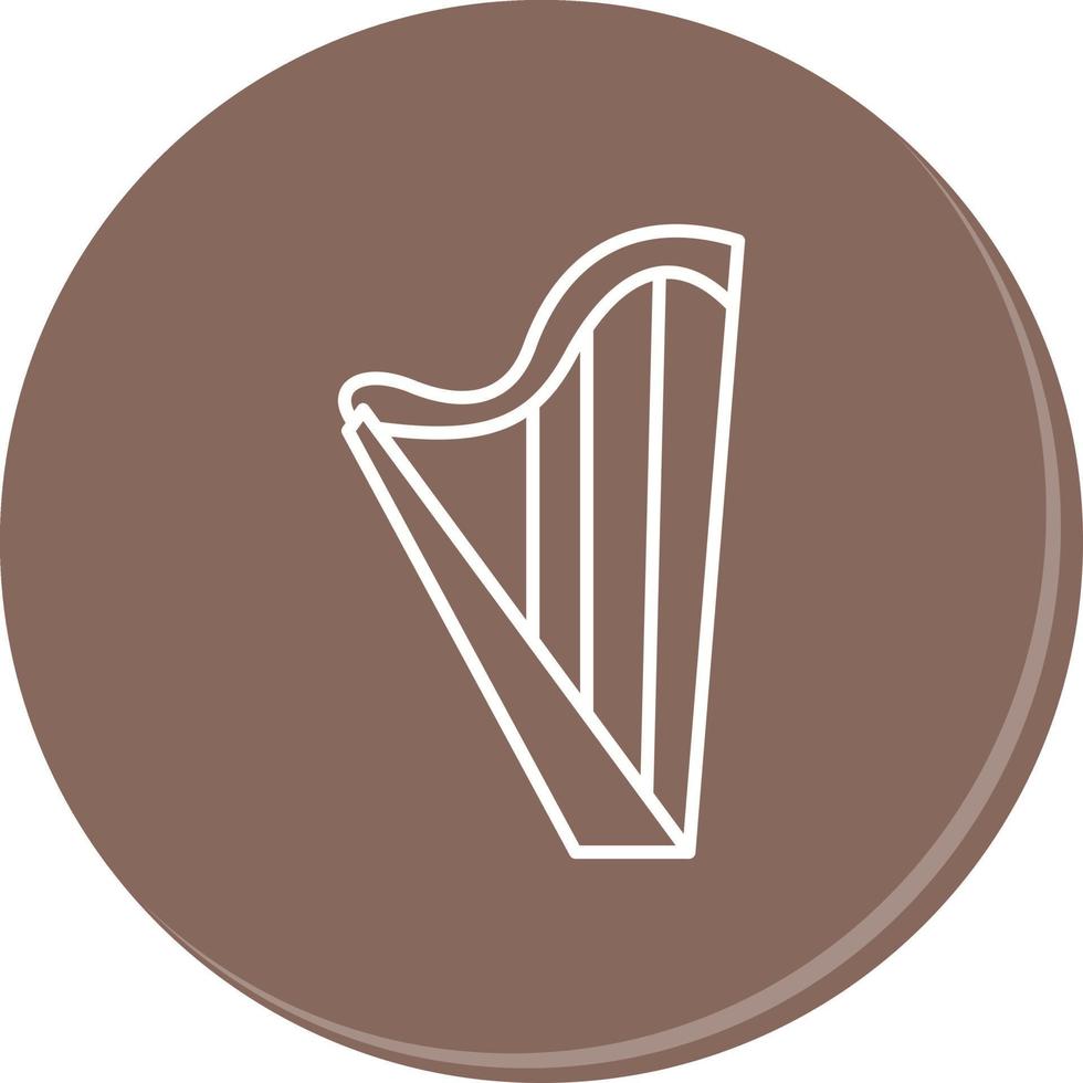 Harp Vector Icon