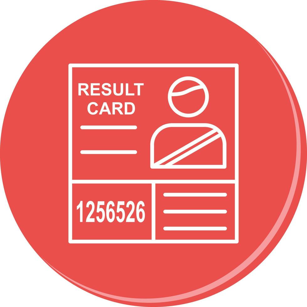 Candidate Results Vector Icon