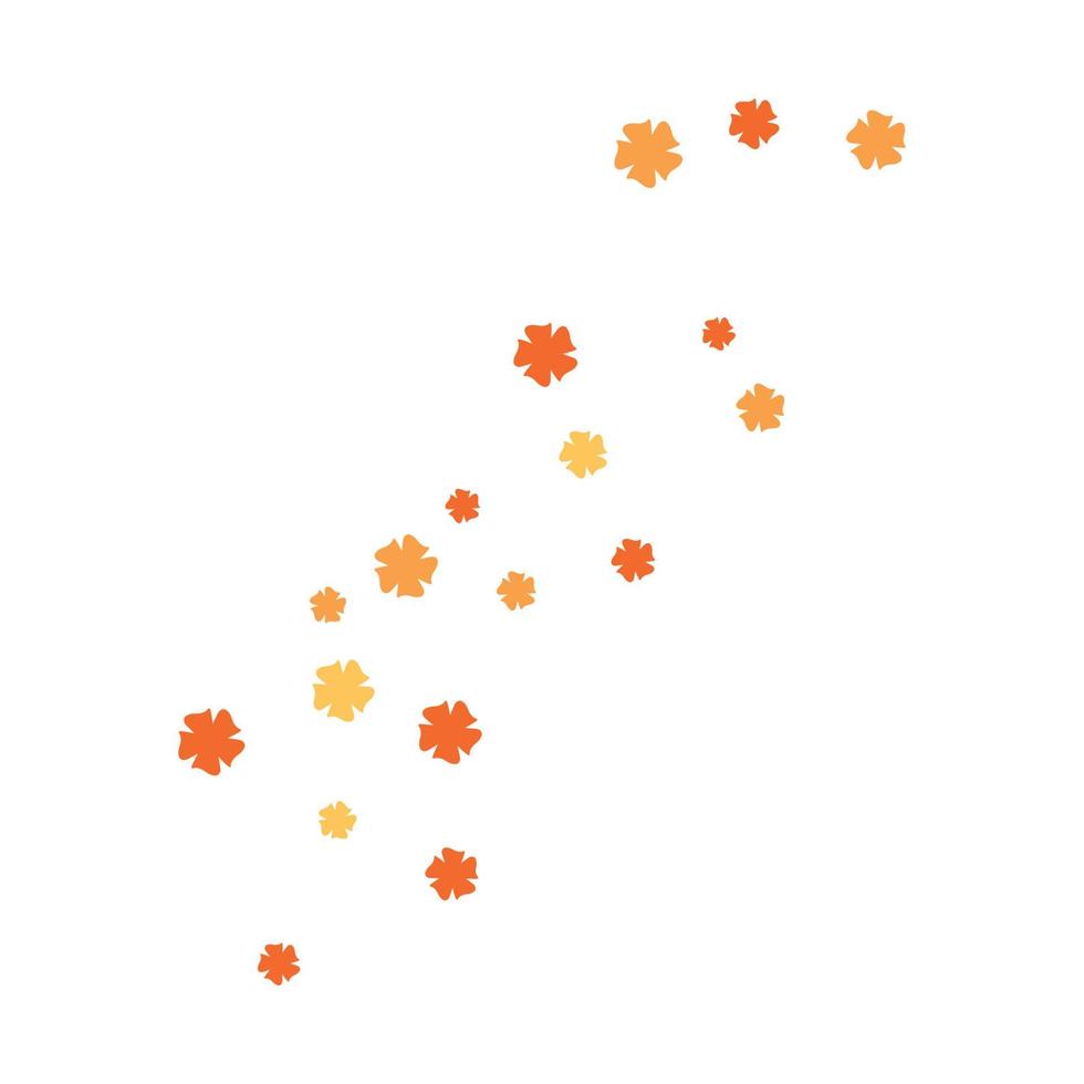 conjunto de ilustración de vector de plantilla de fondo de flores abstractas