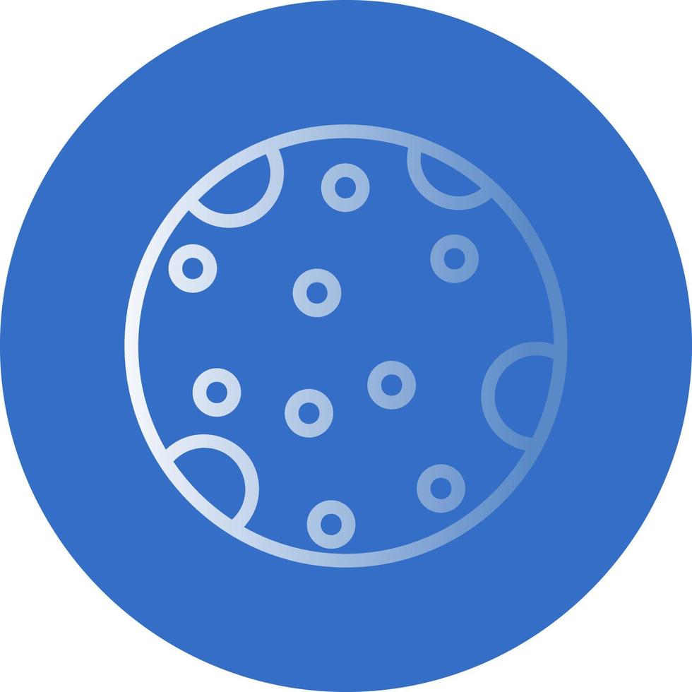 diseño de icono de vector de luna