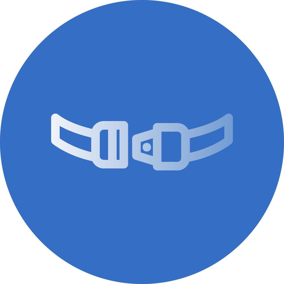 Safety Belt Vector Icon Design