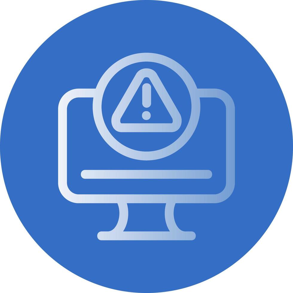 Alert Vector Icon Design