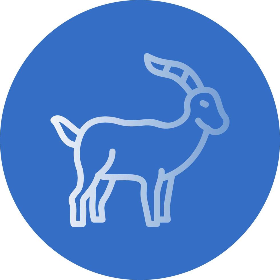 Antelope Vector Icon Design