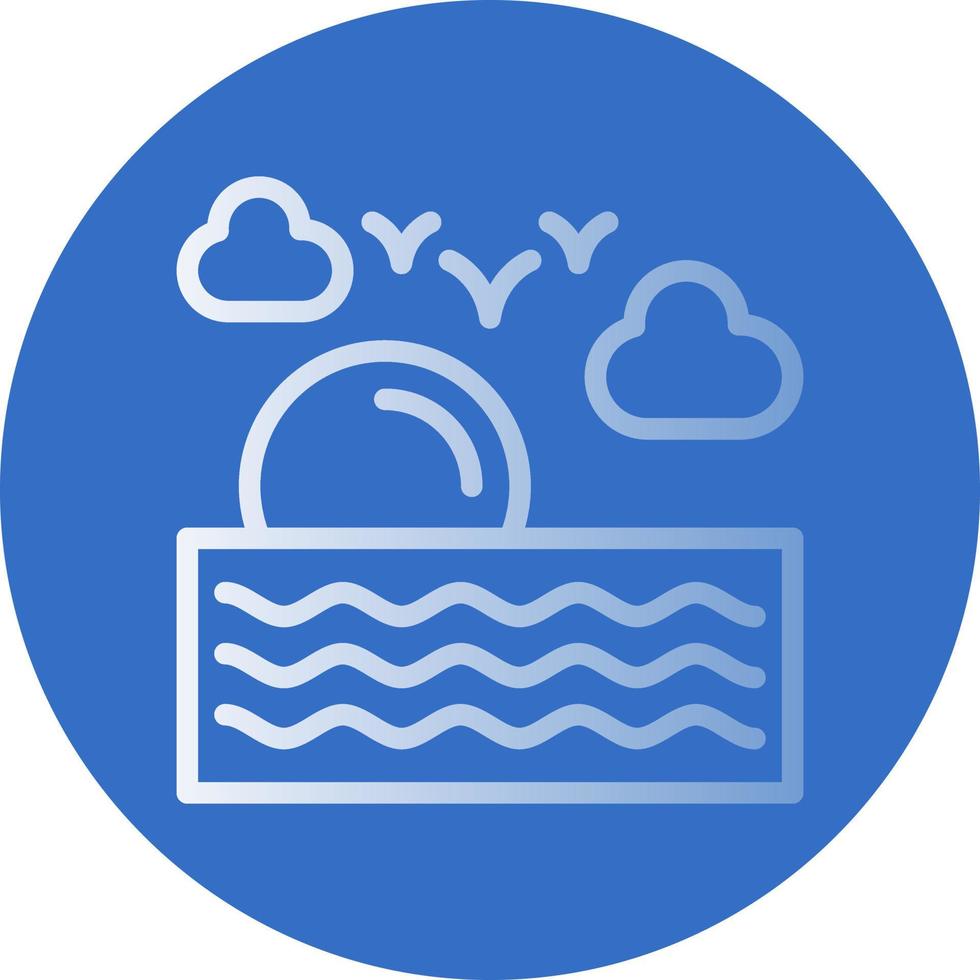 Ocean Vector Icon Design