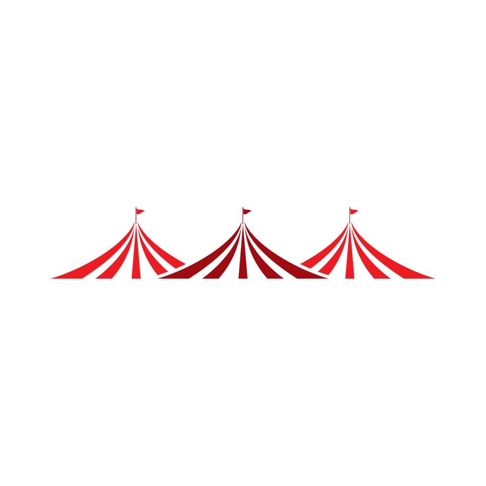 Circus logo ,simple circus logo vector icon illustration