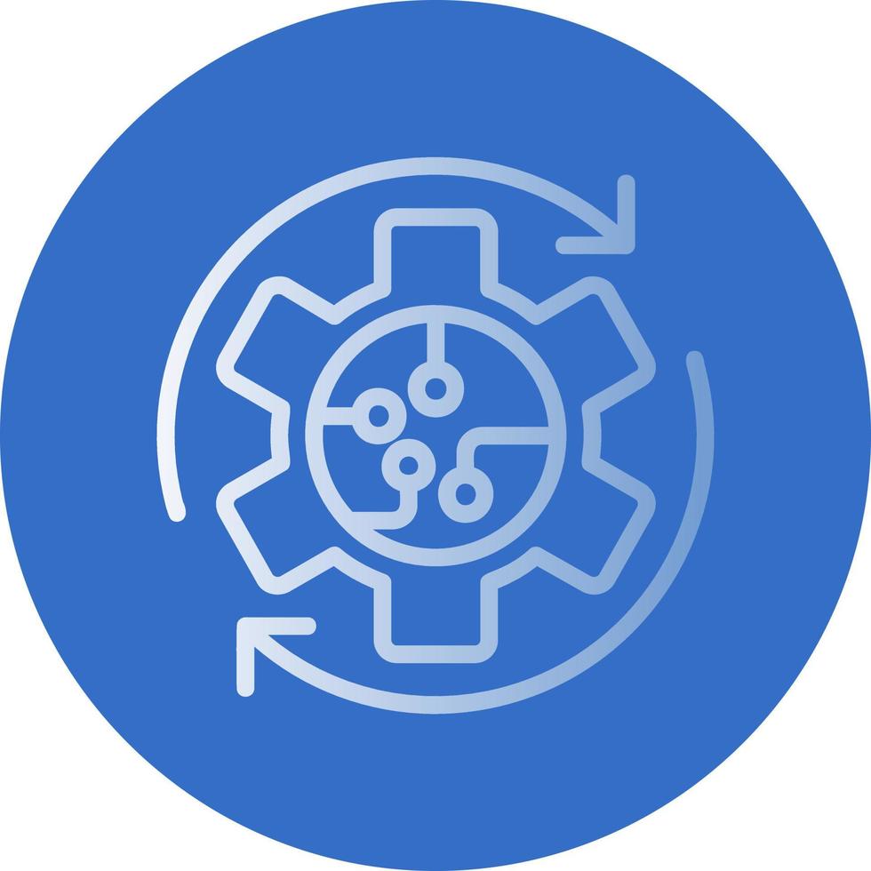 Processing Vector Icon Design