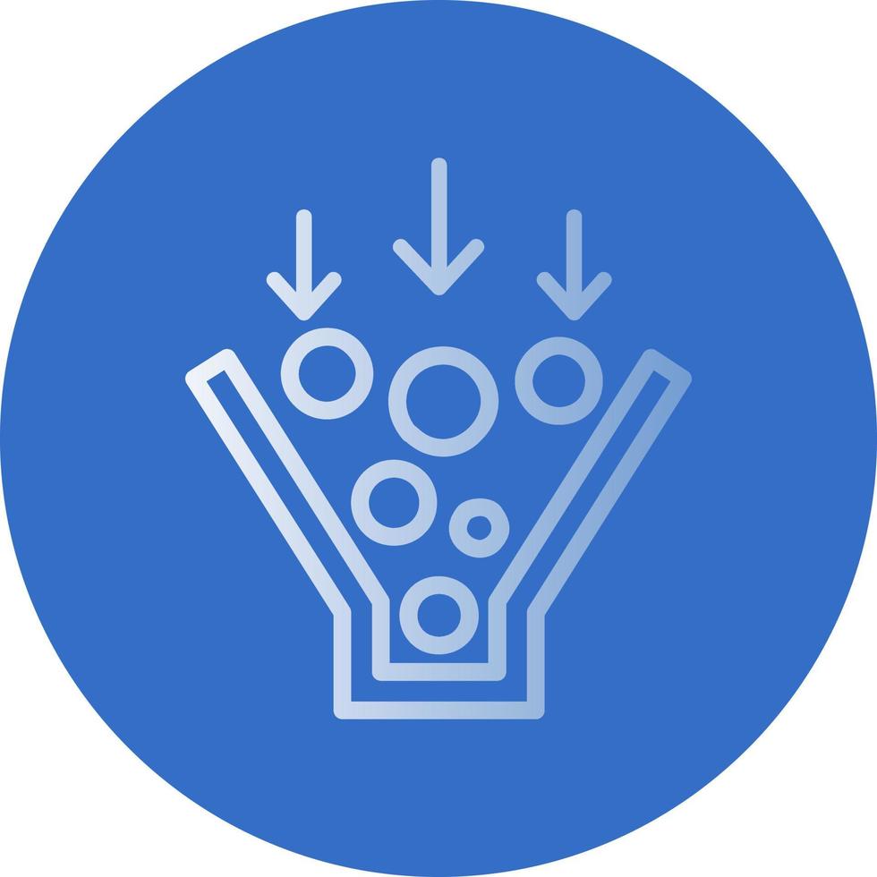 Bottleneck Vector Icon Design