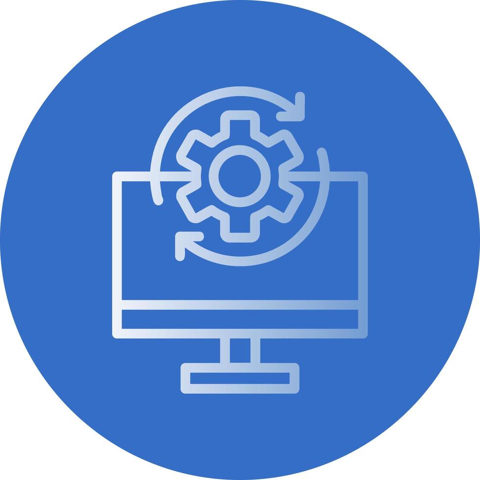 Operational SYstem Vector Icon Design