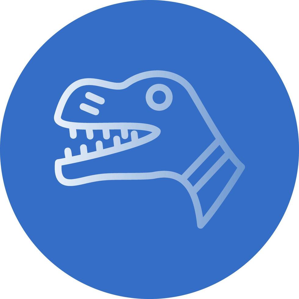 diseño de icono de vector de dinosaurio