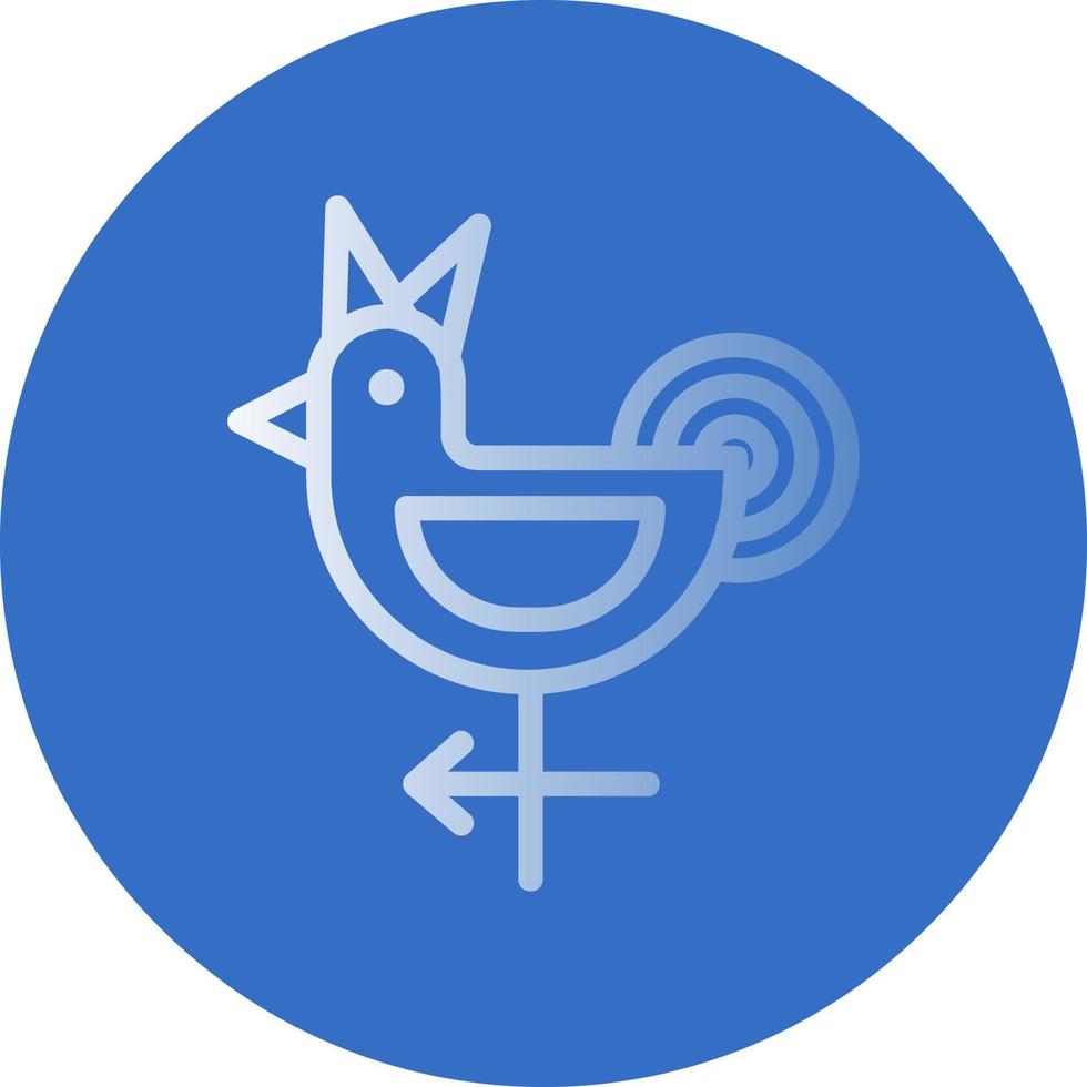 Weather Vane Vector Icon Design