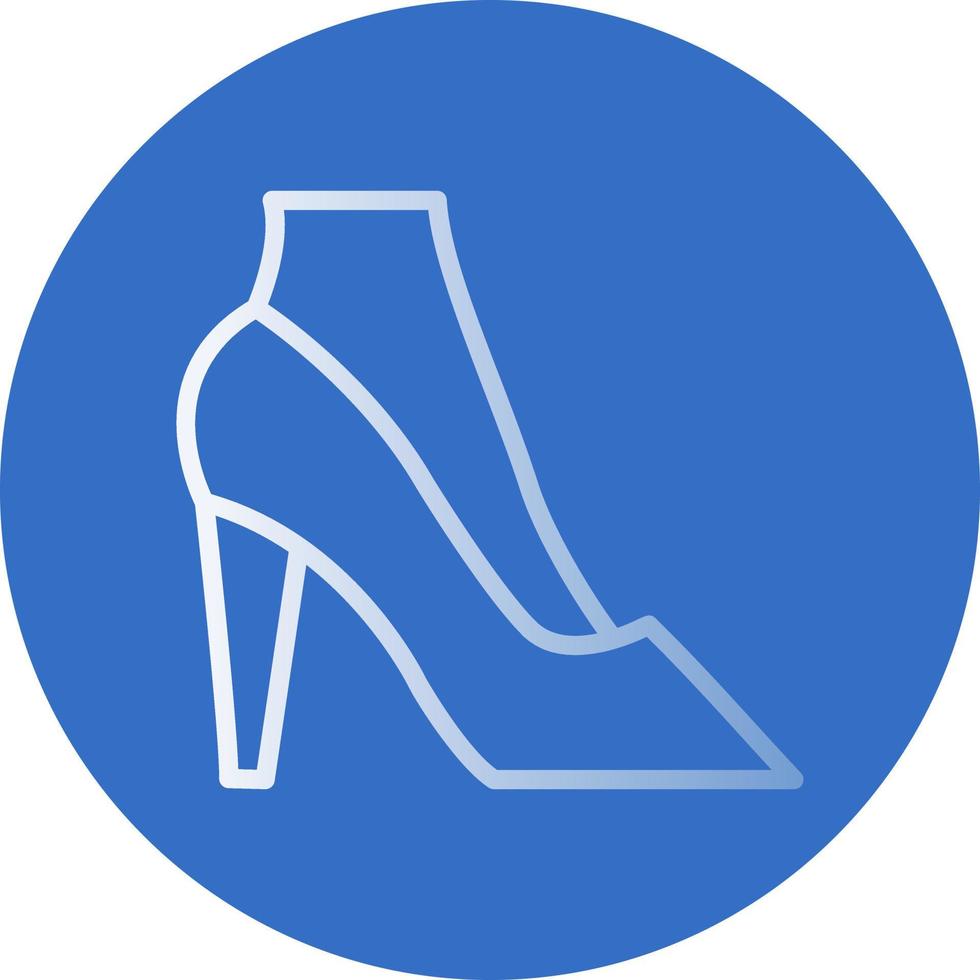 diseño de icono de vector de tacones altos