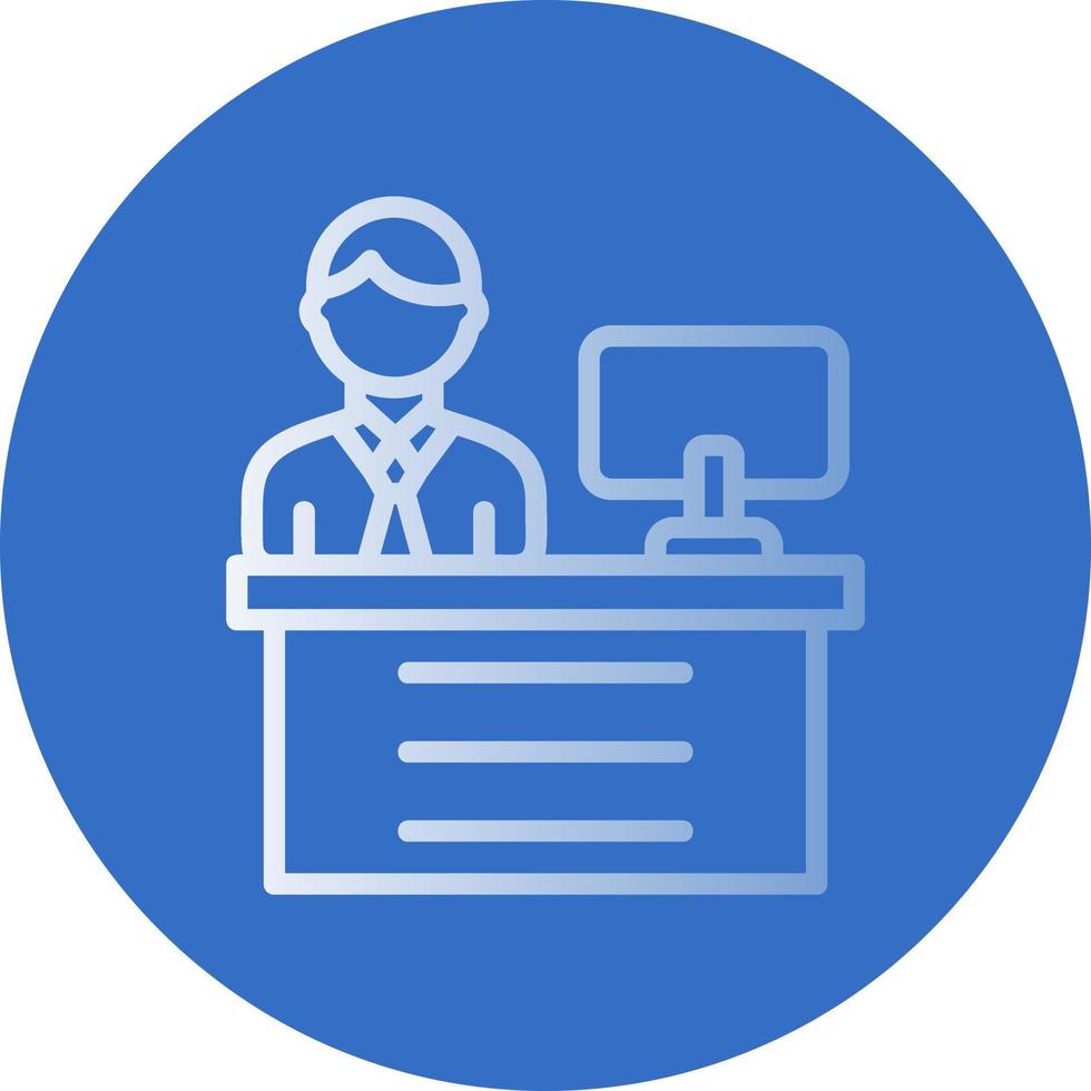 Reception Vector Icon Design