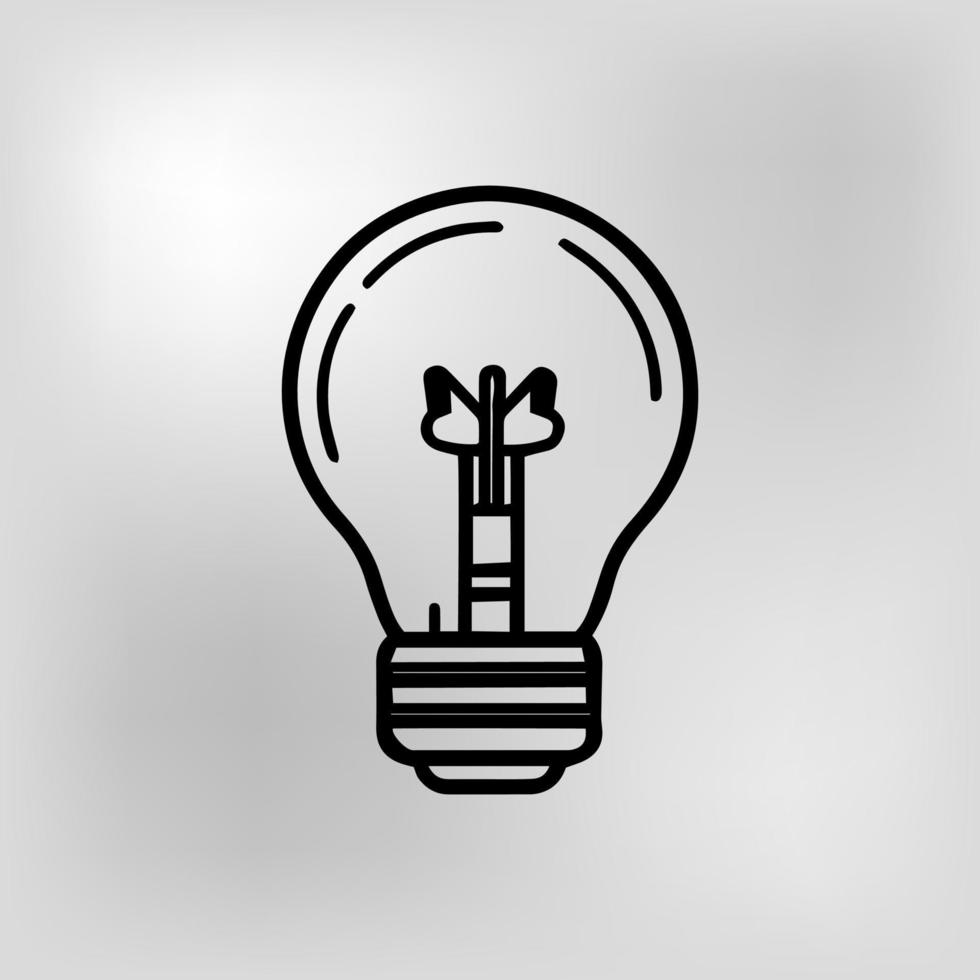 light bulb concept idea vector